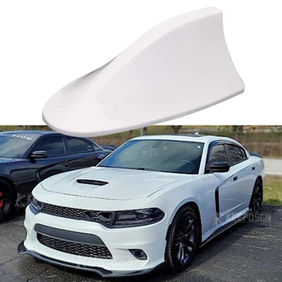 Shark Fin Top Roof Antenna Radio AM/FM Signal Aerial For Dodge Challenger R/T - Image 1 of 4