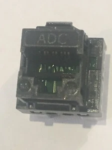 Commscope ADC Krone 68305835-04 Cat 6A Black UTP KM8 RJ45 Data Jacks 10 Pack - Picture 1 of 6