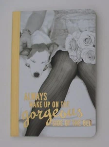 GBOT Wake up Gorgeous side of bed GLAMOUR UNLEASHED 80 page Pocket Journal - Picture 1 of 3