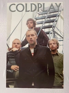 COLDPLAY, RARE 2000’s POSTER - Picture 1 of 7