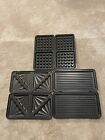 Replacement TOASTING PLATES FOR Salter Deep Fill 3 in 1 Snack Maker EK2143. New