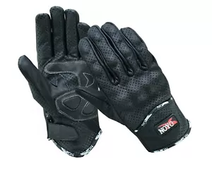 Swift Wear belüftetes Leder Motorrad Motorrad Sommerhandschuhe Knöchelschutz - Bild 1 von 4