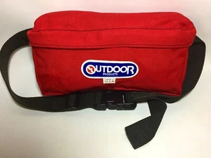 Vintage Outdoor Products Fanny Waist Pack Made In USA Red - Picture 1 of 10