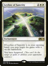 1X Leyline of Sanctity Core Set 2020 Promos FOIL NM/EX MTG CARD