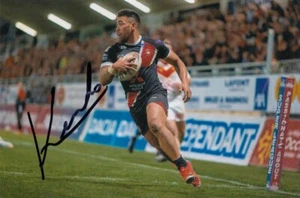 Ken Sio Hand Signed Salford Red Devils 6x4 Photo Rugby League Autograph 12 - Picture 1 of 1