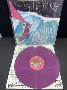 Million Years - Wild Yaks - PURPLE VINYL - LP - Picture 1 of 3