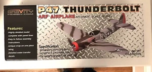 New Gravity -Cox Wings P-47 Thunderbolt RC Airplane ARF - Picture 1 of 3