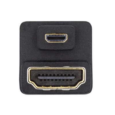 360 Degree Opposite U Shape Back Angled Extension Adapter Micro HDMI 1.4 to HDMI - Image 1 of 4