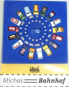 Mini Cooper Europa 17 teilig Set Europa IMU Euromodell OVP N 1:160 U'D3 å - Bild 1 von 5