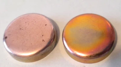 Datsun 240Z 260Z 280Z Nissan OEM 35mm Dia. Engine Frost Welch Plug Pair NOS - Image 1 of 2