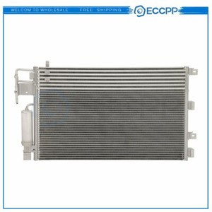 AC Condenser For 2008-2011 Ford Focus 4-Door 2.0L 2.5L l4 Aluminum Core