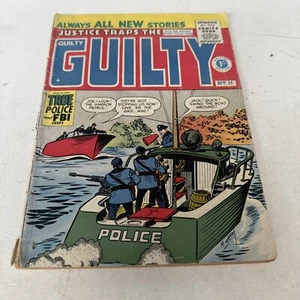 JUSTICE TRAPS THE GUILTY # 11 British Edition - Picture 1 of 3