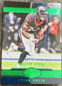 Tyler Ervin 2016 Panini Plates And Patches #172 Green Rookie Card RC /25 Texans - Picture 1 of 2