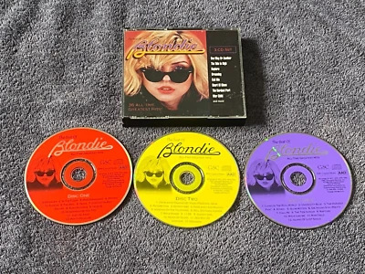 THE BEST OF BLONDIE - 3 CD SET 36 All-Time Greatest Hits 1998 GSC/EMI Special NM - Image 1 of 2