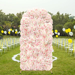 Gold Wedding Stand Arch Backdrop Iron Wedding Event Party Prop DIY Decoration US - Picture 1 of 12