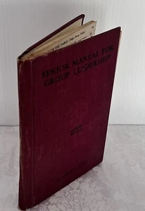SENIOR HANDBUCH für GRUPPENFÜHRUNG / VORSITZ • O. GARFIELD JONES 1949 HC - Bild 1 von 8