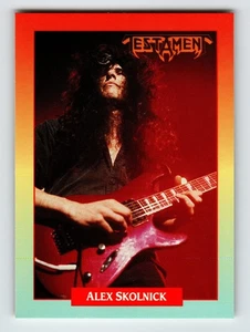 Testament Alex Skolnick 1991 RockCards Brockum 15 Metal Gitarrist - Bild 1 von 2