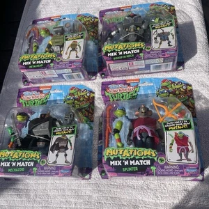 4 X Tales Of The Teenage Mutant Ninja Turtles - Mutations Mix & Match - Picture 1 of 6
