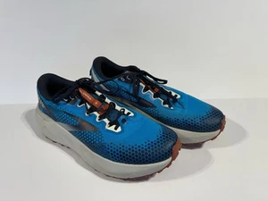 Brooks Caldera 6 Trailrunningschuhe Herren Größe 12,5 blau orange 1103791D490 " - Bild 1 von 7