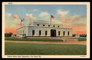 Postcard United States Gold Depository, Fort Knox, Kentucky - Picture 1 of 2