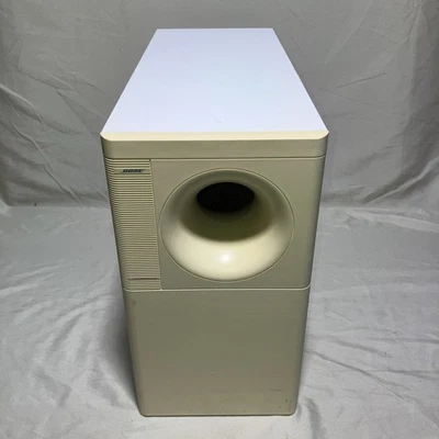 Altavoz subwoofer de cine en casa Bose Acoustimass 7 blanco Foto 1 de 4