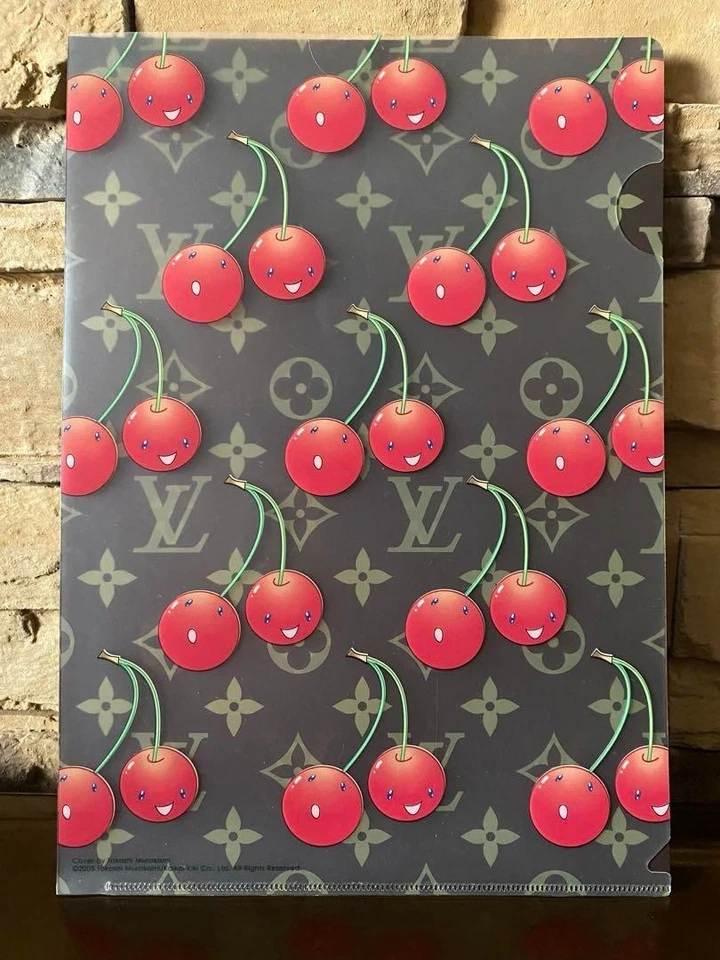 Louis Vuitton Takashi Murakami Colaboración Monograma Archivo Transparente Cereza Sin Usar Foto 1 de 4