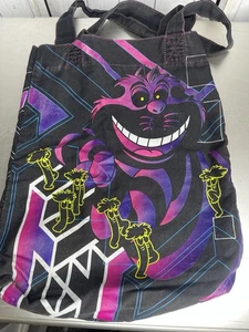Disney Loungefly Cheshire Cat Stofftasche TASCHE Alice im Wunderland Neon Rave - Bild 1 von 9