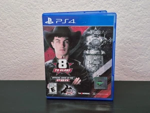 PS4 8 to Glory PBR Rodeo Game (2018) THQ Nordic – Near Mint Disc - Picture 1 of 3