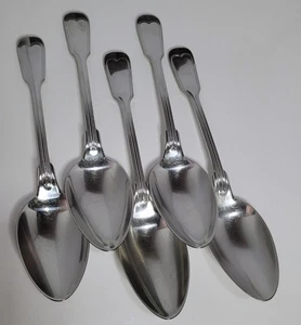 WMF Murray Hill Stainless Flatware Germany 5 Place / Oval Soup Spoons - Picture 1 of 11