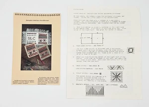 Sampler Stitches Needlecase Instructions by Susan Coyle 1987 Creative Designers - Picture 1 of 3