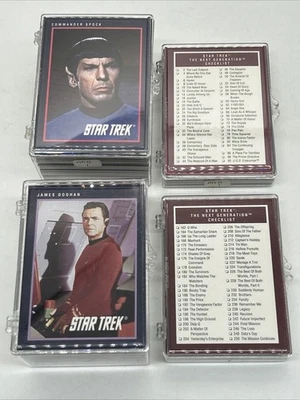Star Trek 1991 Impel Anniversary ПОЧТИ полный набор карт серии 1 и 2 (303/310) - Изображение 1 из 4