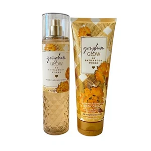 Bath & Body Works Gingham Glow Mist & Body Cream Set - Picture 1 of 7
