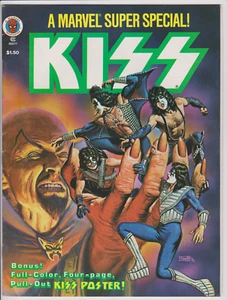 KISS 1978 MARVEL SUPER SPECIAL #5 WITH POSTER - Picture 1 of 6