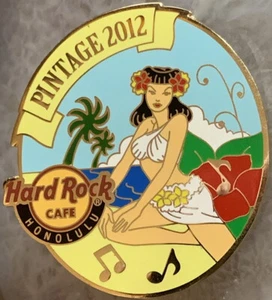 Hard Rock Cafe HONOLULU 2012 PINtage Event Sexy Girl PIN 1/6 "Jenny" 25th Anniv. - Picture 1 of 2