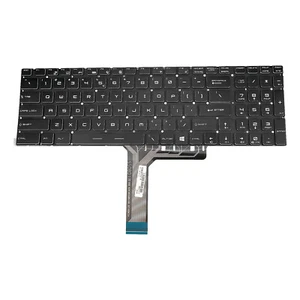 US layout Keyboard Colorful Backlit Black For MSI Steel GS60 GS70 GS72 Series - Picture 1 of 4