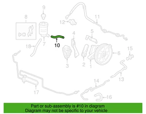 Genuine OEM Honda Odyssey (2005-2010) Power Steering Suction Hose 53731-SHJ-A01 - Picture 1 of 1