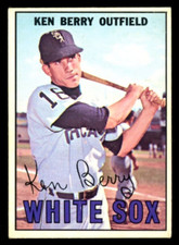 1967 TOPPS OPC O PEE CHEE BASEBALL #67 KEN BERRY EX+ CHICAGO WHITE SOX Card