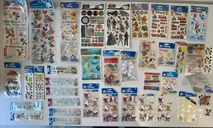 Disney Scrapbooking Lot - Mickey & Minnie Mouse, Star Wars, Fab 5, Pooh, Nemo - Picture 1 of 9