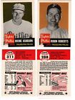 1953 Topps Archives Fightin Phillies Robin Roberts/Richie Ashburn~~Philadelphia
