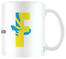 Disney Alphabet Personalised Mug (F for Flounder Design) 11oz Ceramic Coffee Mug