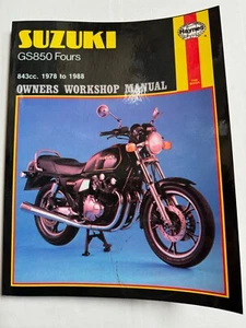 Haynes Workshop Service & Repair Manual (536) Suzuki GS850G Fours 1978-1988 - Picture 1 of 3