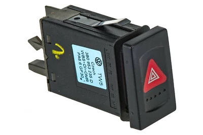 1998-2005 VW Volkswagen Passat Hazard Flasher Light Switch 3B0953235D01C OEM NEW - Image 1 of 4