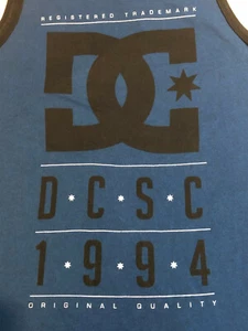 DC SHOE CO - Boy's Size M - MEDIUM TANK TOP - DC Shoes - BLUE - Picture 1 of 10