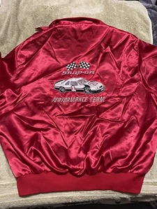 Snap-On Tools Performance Team Red Racing Jacket SIZE X-LARGE Swingster - Picture 1 of 15