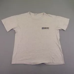 Vintage Sideout Shirt Mens Extra Large Gray Single Stitch Graphic Sport Tee 90s - Picture 1 of 15