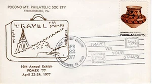 REISEN ÜBER BRIEFMARKEN - STROUDSBERG, PA 1977 FDC17821 - Bild 1 von 1
