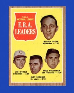 1962 Topps Set-Break # 56 Nl Era Leaders EX-EXMINT *GMCARDS*