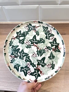 Emma Bridgewater großer Kuchenständer / Comport - Kitty's Ivy Holly Weihnachten RAR - Bild 1 von 13