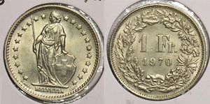 Switzerland 1970 Franc P190152 combine shipping - Picture 1 of 3