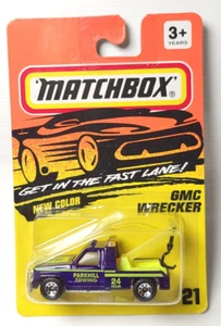 Matchbox GMC Wrecker #21 Parkhill Towing - Picture 1 of 1